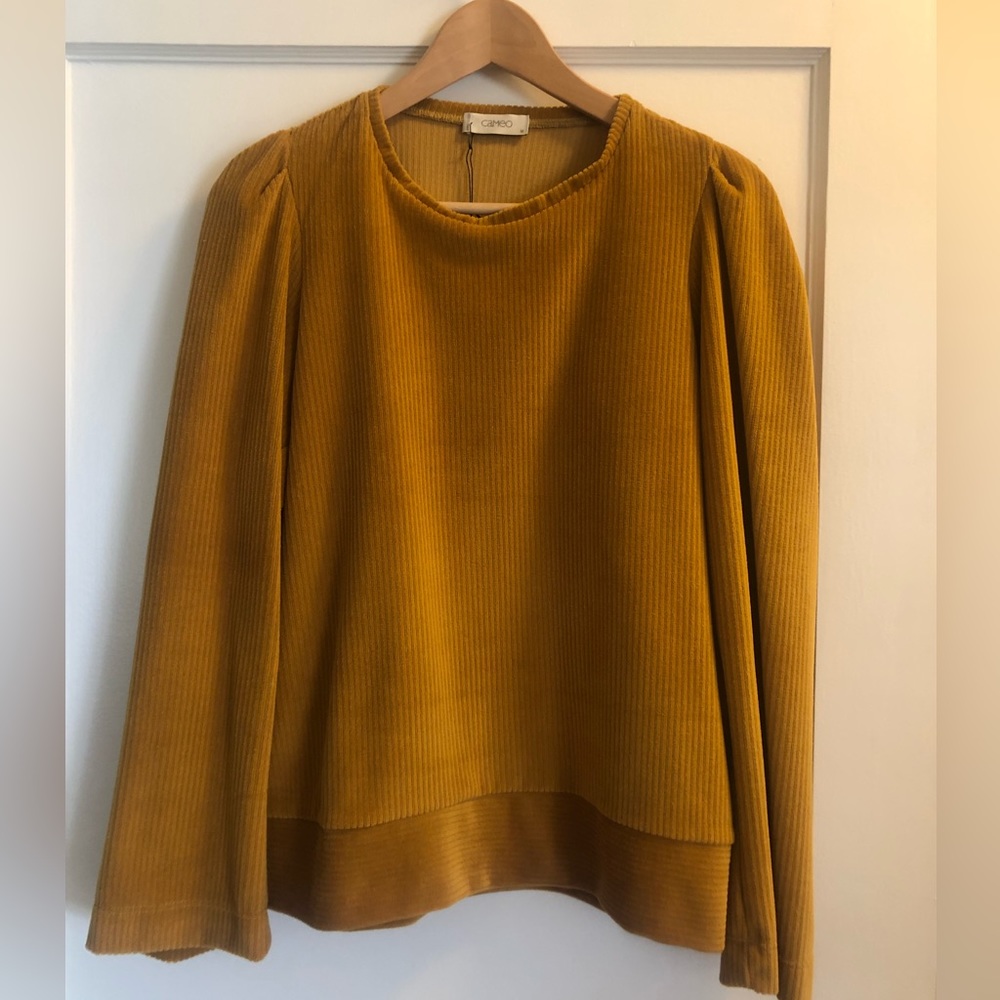 Cameo Brand Long Sleeve Top in Medium
